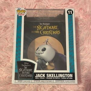 Funko Pop! Jack Skellington Vinyl Figure - Black, White, Teal Accents